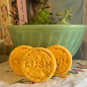 3 Lush Godiva shampoo bars